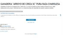 Tablet Screenshot of charolesarroyodeciriza.blogspot.com