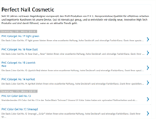 Tablet Screenshot of perfectnailcosmetic.blogspot.com