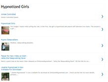 Tablet Screenshot of hypnotizedgirls.blogspot.com