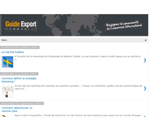 Tablet Screenshot of guide-export.blogspot.com