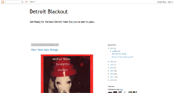 Desktop Screenshot of detroitblackout.blogspot.com