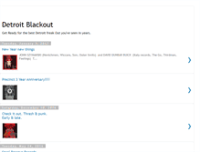 Tablet Screenshot of detroitblackout.blogspot.com