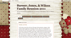 Desktop Screenshot of bjwreunion.blogspot.com