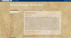 Desktop Screenshot of borenhistory.blogspot.com