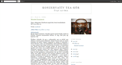 Desktop Screenshot of konzervativok.blogspot.com