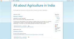 Desktop Screenshot of agrindia.blogspot.com