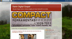 Desktop Screenshot of diariodigitalgospel.blogspot.com