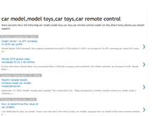 Tablet Screenshot of carmodeltoys.blogspot.com