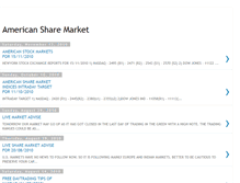Tablet Screenshot of americansharemarket.blogspot.com