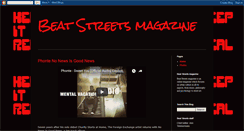 Desktop Screenshot of beatstreetsmagazine.blogspot.com