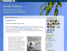 Tablet Screenshot of fireflywillows.blogspot.com