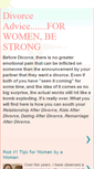 Mobile Screenshot of afterthedivorcenowwhat.blogspot.com