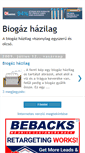 Mobile Screenshot of biogazhazilag.blogspot.com