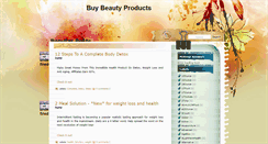 Desktop Screenshot of ibuybeauty.blogspot.com