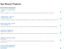 Tablet Screenshot of ibuybeauty.blogspot.com