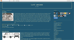 Desktop Screenshot of cafeabsurd.blogspot.com