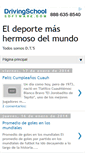 Mobile Screenshot of eldeportemashermosodelmundo.blogspot.com