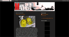 Desktop Screenshot of cineenmovimiento.blogspot.com