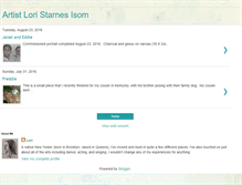 Tablet Screenshot of lorisartspace.blogspot.com
