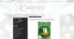 Desktop Screenshot of ec-casimirodeabreu.blogspot.com