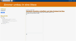Desktop Screenshot of partyzimmer.blogspot.com