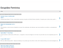 Tablet Screenshot of estupidezfeminina.blogspot.com