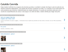 Tablet Screenshot of cataldoconvida.blogspot.com