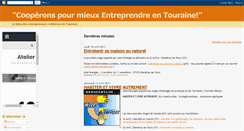 Desktop Screenshot of entreprendre-touraine.blogspot.com