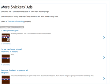 Tablet Screenshot of moresnickersads.blogspot.com