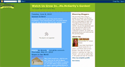 Desktop Screenshot of mcgaritysgarden.blogspot.com