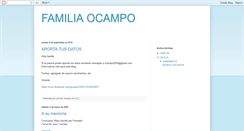 Desktop Screenshot of ocampodenevares.blogspot.com