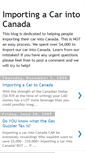 Mobile Screenshot of importingcarcanada.blogspot.com