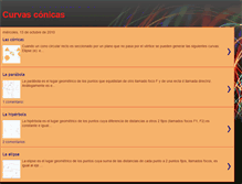 Tablet Screenshot of curvas-conicas.blogspot.com