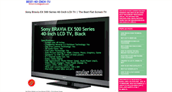 Desktop Screenshot of 42inch-tv.blogspot.com