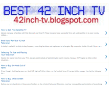Tablet Screenshot of 42inch-tv.blogspot.com