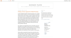 Desktop Screenshot of donkeypath.blogspot.com