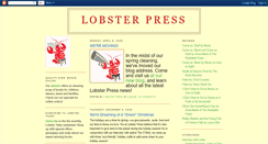 Desktop Screenshot of lobsterpress.blogspot.com