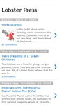 Mobile Screenshot of lobsterpress.blogspot.com