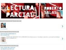 Tablet Screenshot of lecturaparcial.blogspot.com