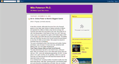 Desktop Screenshot of makwa-mikepatterson.blogspot.com