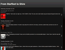 Tablet Screenshot of fromstarfleettoshire.blogspot.com