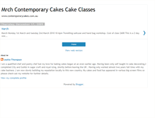 Tablet Screenshot of contemporarycakesmarch.blogspot.com