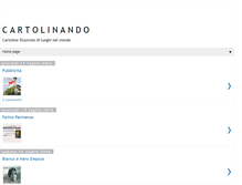 Tablet Screenshot of cartolinando.blogspot.com