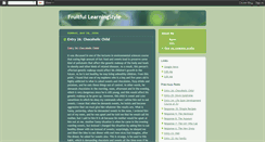 Desktop Screenshot of fruitfullearningstyle.blogspot.com