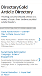 Mobile Screenshot of directorygold-articles.blogspot.com