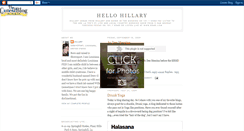 Desktop Screenshot of hellohillarykrmd.blogspot.com