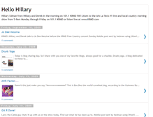 Tablet Screenshot of hellohillarykrmd.blogspot.com