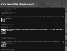 Tablet Screenshot of carazaldia.blogspot.com