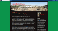 Desktop Screenshot of eastjerusalemdiaries.blogspot.com