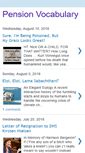 Mobile Screenshot of pension-vocabulary.blogspot.com